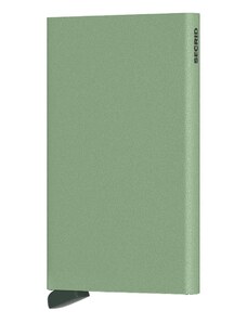 Πορτοφόλι Secrid γυναικεία, χρώμα: πράσινο