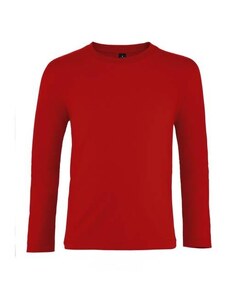 Sol's Imperial LSL Kids - 02947 Παιδικό μακρυμάνικο T-shirt, Χρώμα RED-145, Μέγεθος 12 Y, 152 cm
