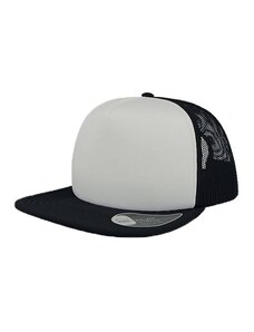 Atlantis 890 Snap 90s καπέλο Πεντάφυλλο καπέλο τζόκεϊ 100% Πολυέστερ, Χρώμα WHITE/BLACK, Μέγεθος One Size
