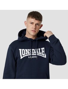 Lonsdale Φούτερ Essential Logo Hoodie-S-Μπλε σκούρο