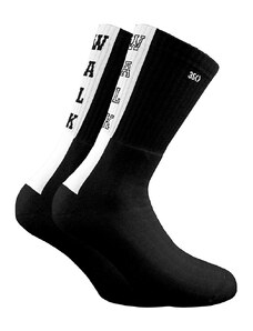 WALK SOCKS Γυναικείες Αθλητικές Κάλτσες Walk 3Sixty S502-3W 02 Black