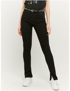 Μαύρο Skinny Fit Jeans με Σχισμή TALLY WEiJL - Γυναικεία