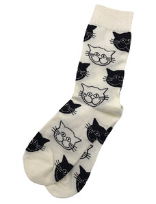 OEM Κάλτσες Cats - White