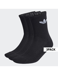 adidas Originals Cushioned Trefoil 3-Pack Unisex Κάλτσες