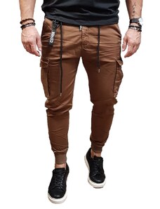 Cover Jeans Cover - Street - T0074-23 f/w22 - Brown - Παντελόνι Υφασμάτινο