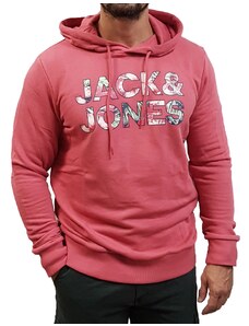 Jack&Jones - 12182358 - Jj Fleur Sweat Hood - Slate Rose - Slim Fit - Φούτερ
