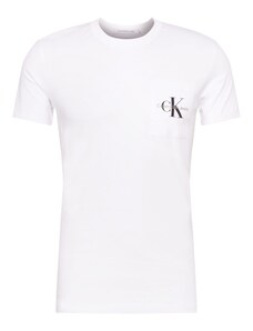 Calvin Klein Jeans Μπλουζάκι γκρι / μαύρο / λευκό