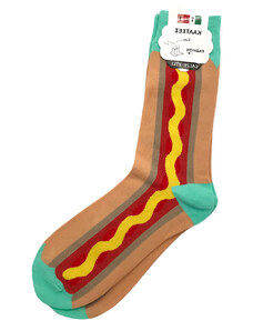 CALZE YTLI Κάλτσες Hot Dog - Beige