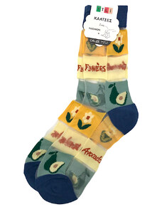 CALZE YTLI Διάφανες Κάλτσες Avocado - Green