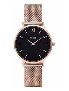 CLUSE Minuit Mesh Rose Gold Stainless Steel Strap CW0101203003