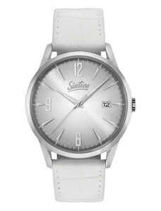 SIXTIES White Leather Strap SL-02-2
