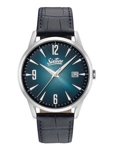 SIXTIES Blue Leather Strap SL-03-3