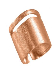AMOR AMOR Δαχτυλίδι Από Ασήμι 925 Ροζ Επιχρυσωμένο ΚΟ39699