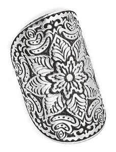 AMOR AMOR Δαχτυλίδι Από Ορείχαλκο Επαργυρωμένο Mandala PF39954