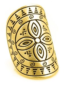 AMOR AMOR Δαχτυλίδι Από Ορείχαλκο Επιχρυσωμένο 24Κ PF39933