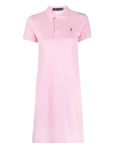 POLO RALPH LAUREN Φορεμα Polo Lcy Drs-Short Sleeve-Casual Dress 211799490012 650 carmel pink/c7349