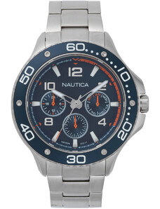 NAUTICA Pier 25 - NAPP25006, Silver case with Stainless Steel Bracelet