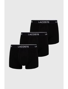 Μποξεράκια Lacoste 3-pack χρώμα μαύρο 5H3389