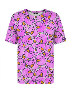T-shirt Mr. GUGU & Miss GO Pink Rubber Duck