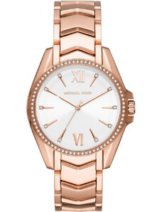MICHAEL KORS Whitney Crystals - MK6694, Rose Gold case with Stainless Steel Bracelet