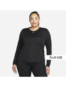 Nike Dri-FIT One Plus Size Γυναικεία Μπλούζα με Μακρύ Μανίκι
