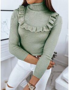 NOAH γυναικείο πουλόβερ ανοιχτό πράσινο Dstreet