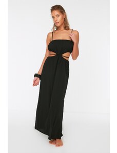 Trendyol Μαύρο Cut-Out Λεπτομερές Φόρεμα Παραλίας