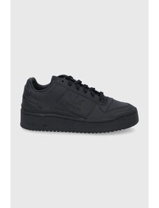 Δερμάτινα παπούτσια adidas Originals Forum Bold χρώμα: μαύρο