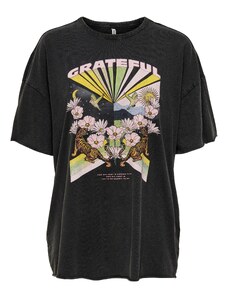 ONLY Μπλουζάκι ανάμεικτα χρώματα / μαύρο