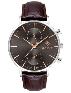 GANT Park Hill Day-Date II G121007 Brown Leather Strap