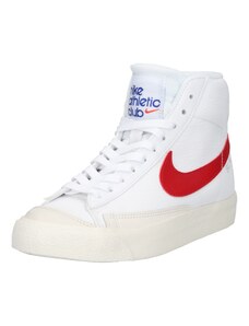 Nike Sportswear Σνίκερ 'Blazer Mid 77' μπεζ / μπλε ρουά / κόκκινο / λευκό