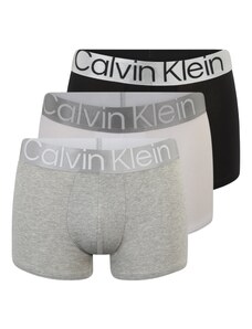 Calvin Klein Underwear Μποξεράκι ασημόγκριζο / γκρι μελανζέ / μαύρο / λευκό