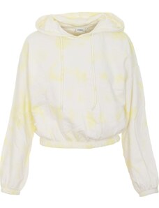 HOODIE ONLY TIE DYE HELLA LIFE L/S PALE GREEN / YELLOW ONLY