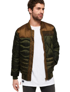 SUPERDRY CONVEX MIXED QUILT BOMBER ΜΠΟΥΦΑΝ ΑΝΔΡΙΚΟ M50026DR-YR1