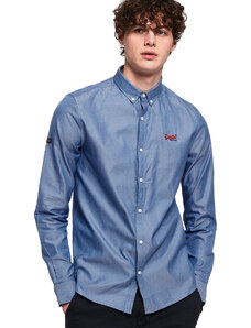 SUPERDRY PREMIUM BUTTON DOWN EMBROIDERED ΠΟΥΚΑΜΙΣΟ ΑΝΔΡIKO M40103AT-E3T