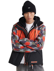 SUPERDRY HOODED POLAR PRINTED ATTACKER ΜΠΟΥΦΑΝ ΑΝΔΡIKO M5000048A-03M