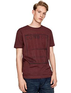 PEPE JEANS ΄JACSON' WORN OUT EFFECT T-SHIRT ΑΝΔΡΙΚΟ PM506471-413