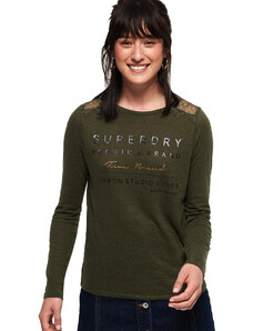 SUPERDRY LACE BACK GRAPHIC TOP ΓΥΝΑΙΚΕΙΟ W6000011A-BC3