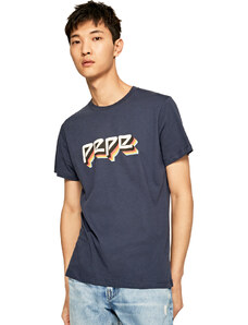 PEPE JEANS 'THEO' BASIC ARCHIVE LOGO T-SHIRT ΑΝΔΡIKO PM507191-584