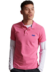 SUPERDRY CLASSIC PIQUE POLO ΜΠΛΟΥΖΑ ΑΝΔΡIKH M1110004A-3EY