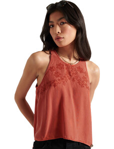 SUPERDRY EMBROIDERED CAMI TOP ΓΥΝΑΙΚEIO W6010811A-4NA