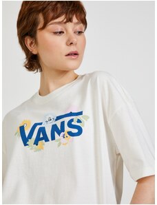 Λευκό Γυναικείο T-Shirt VANS - Γυναικεία