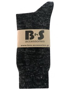 BS Collection bs Ισοθερμική Λεπτή Κάλτσα Ανθρακί Με Ινδική Κάνναβη Ιδιαίτερα Ζεστή και Άνετη