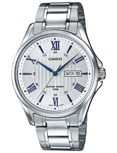 CASIO Collection MTP-1384D-7A2VEF Silver Stainless Steel Bracelet