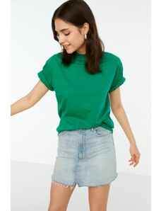 Trendyol T-Shirt - Πράσινο - Κανονική εφαρμογή