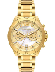 BREEZE Prestinia Chronograph - 212281.2 Gold case with Stainless Steel Bracelet