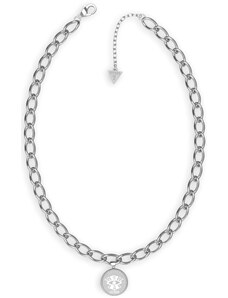 Guess Jewellery GUESS STEEL Κολιέ από Ανοξείδωτο ατσάλι Silver JUBN01431JWRHT/U