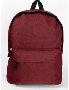 FREE WEAR Backpack Υφασμάτινο με Φερμουάρ - Μπορντό - 016001
