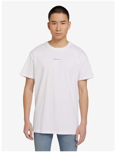 Λευκό Ανδρικό T-Shirt Tom Tailor Denim - Ανδρικά