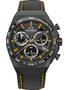 TW STEEL Fast Lane Limited Edition - CE4070 Black case, with Black Leather Strap